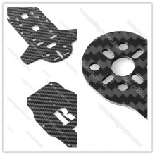 OEM custom finely processed carbon fiber drone frames